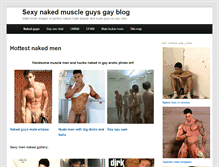 Tablet Screenshot of guysgonaked.com